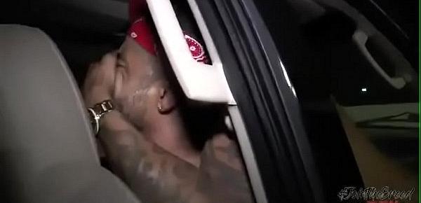  Gay black Creampie KaSh Got Bucked Breed Raw big cock fuck in car suck blowjob